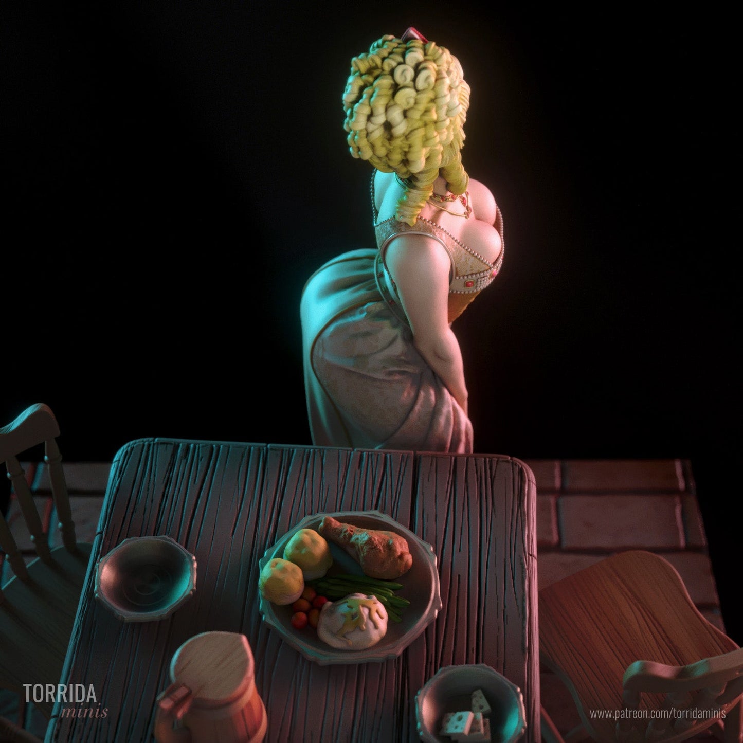 Camilla - Torrida Minis - Dark Forge Arts