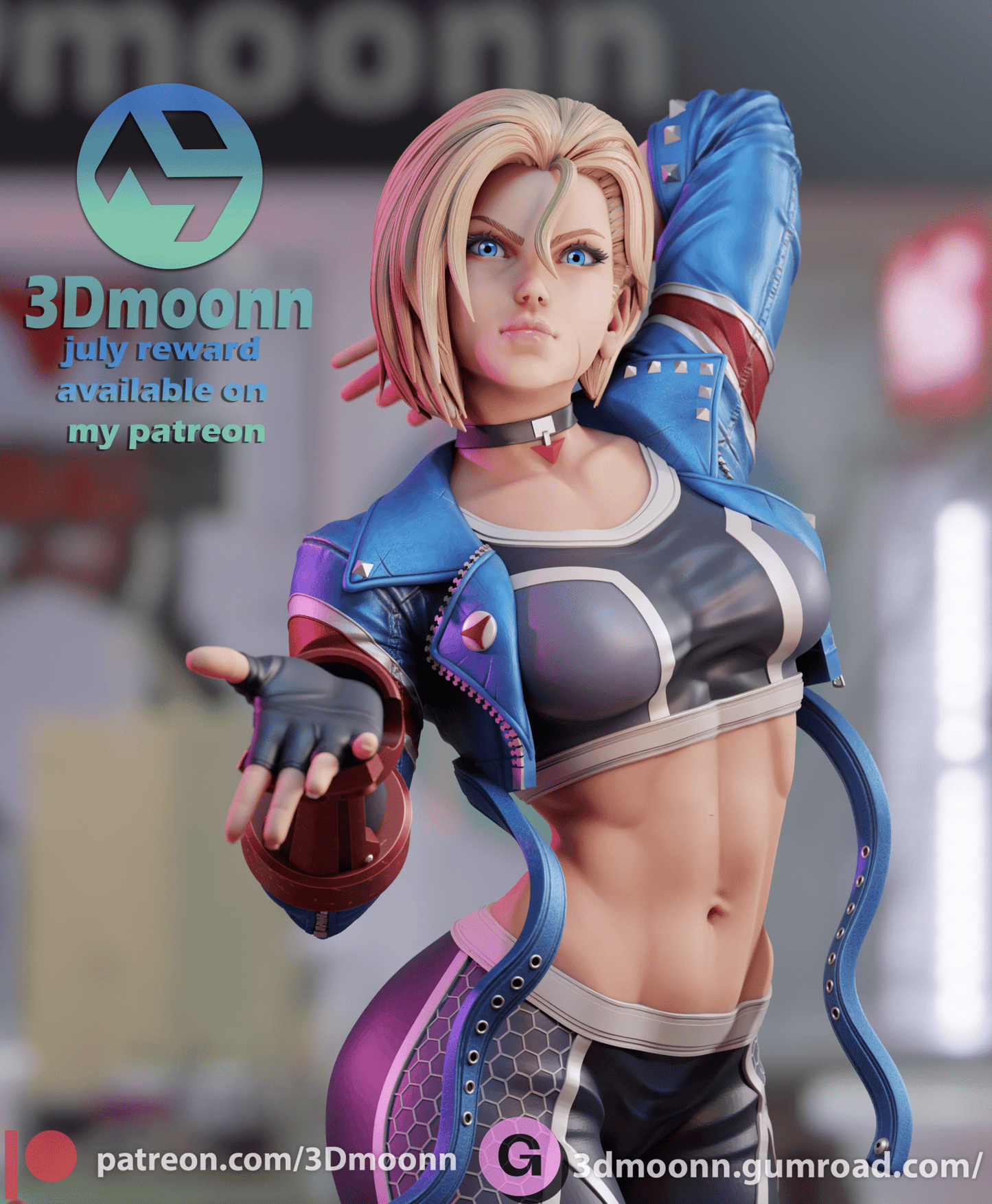 Cammy - 3DMoonn - Dark Forge Arts
