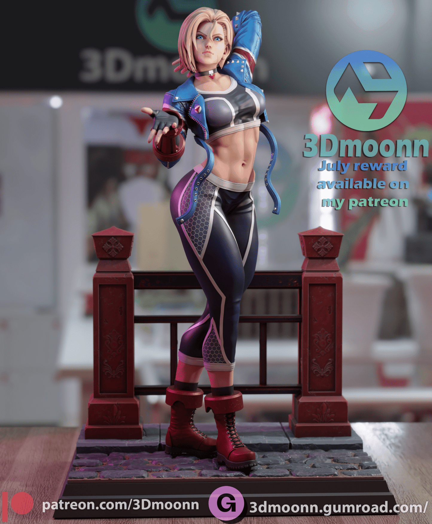 Cammy v2 - 3DMoonn - Dark Forge Arts