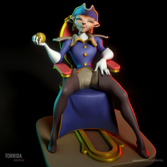 Captain Amelia - Torrida Minis - Dark Forge Arts