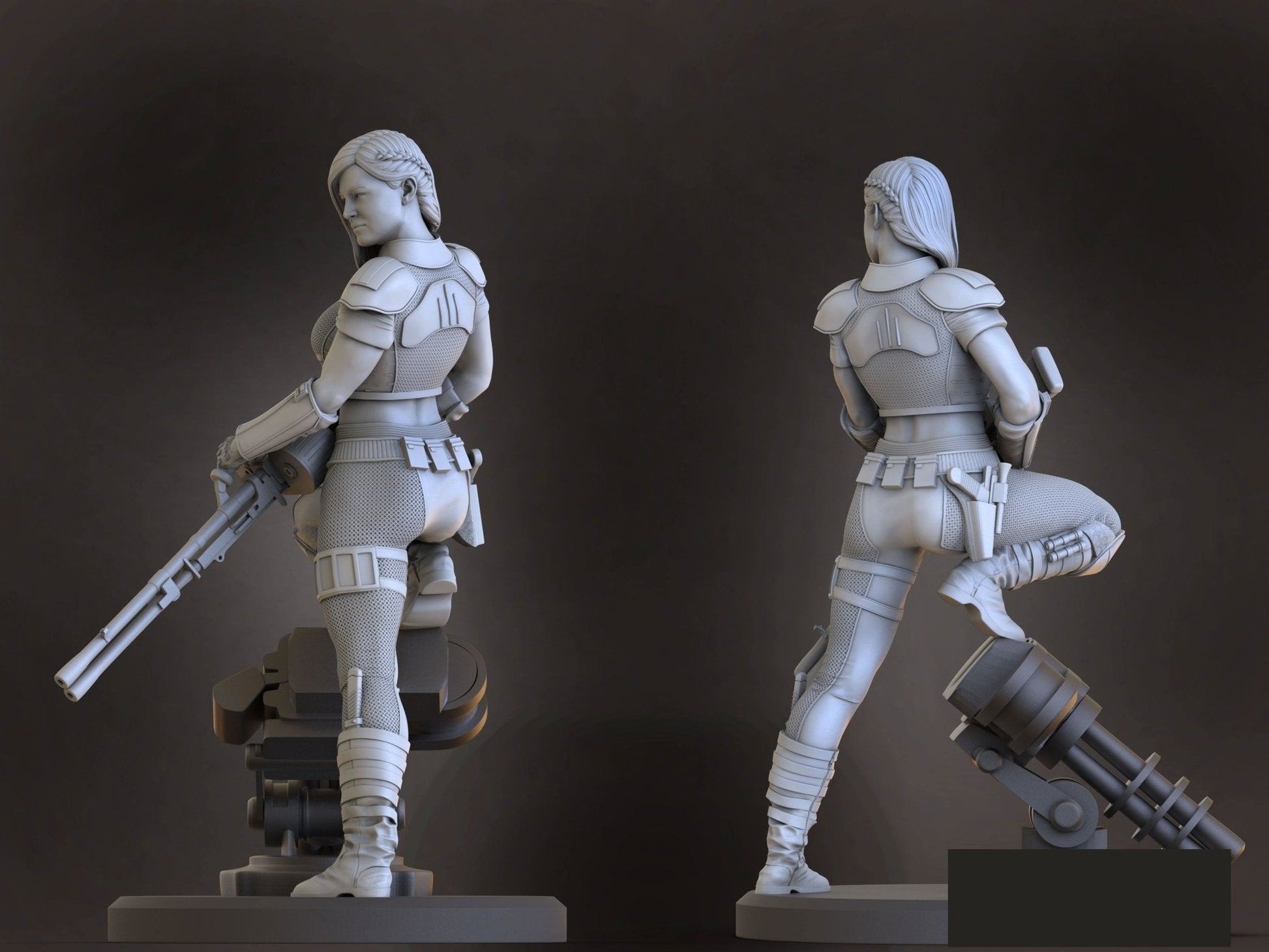 Cara Dune - Artifex3D - Dark Forge Arts