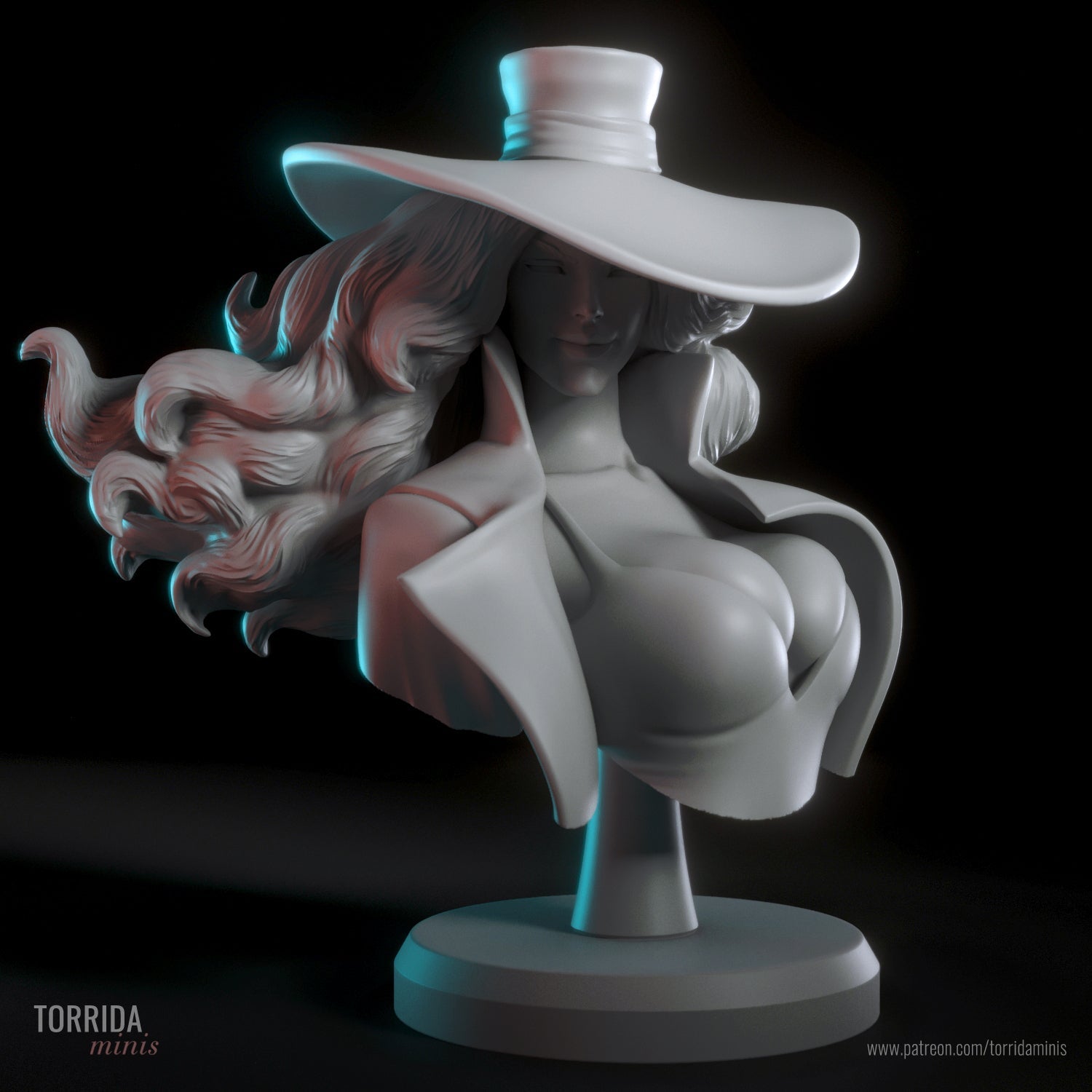 Carmen San Diego - Torrida Minis - Dark Forge Arts