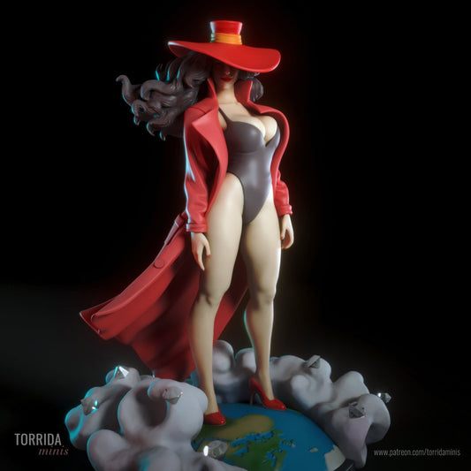 Carmen San Diego - Torrida Minis - Dark Forge Arts