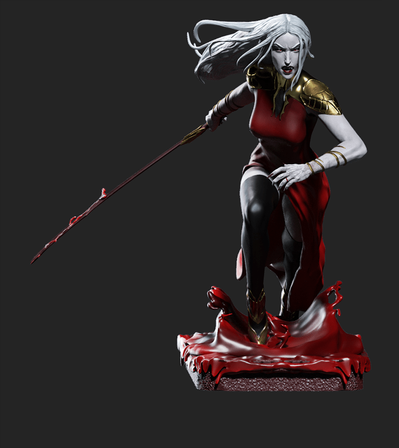 Carmilla - CA 3D Studios - Dark Forge Arts