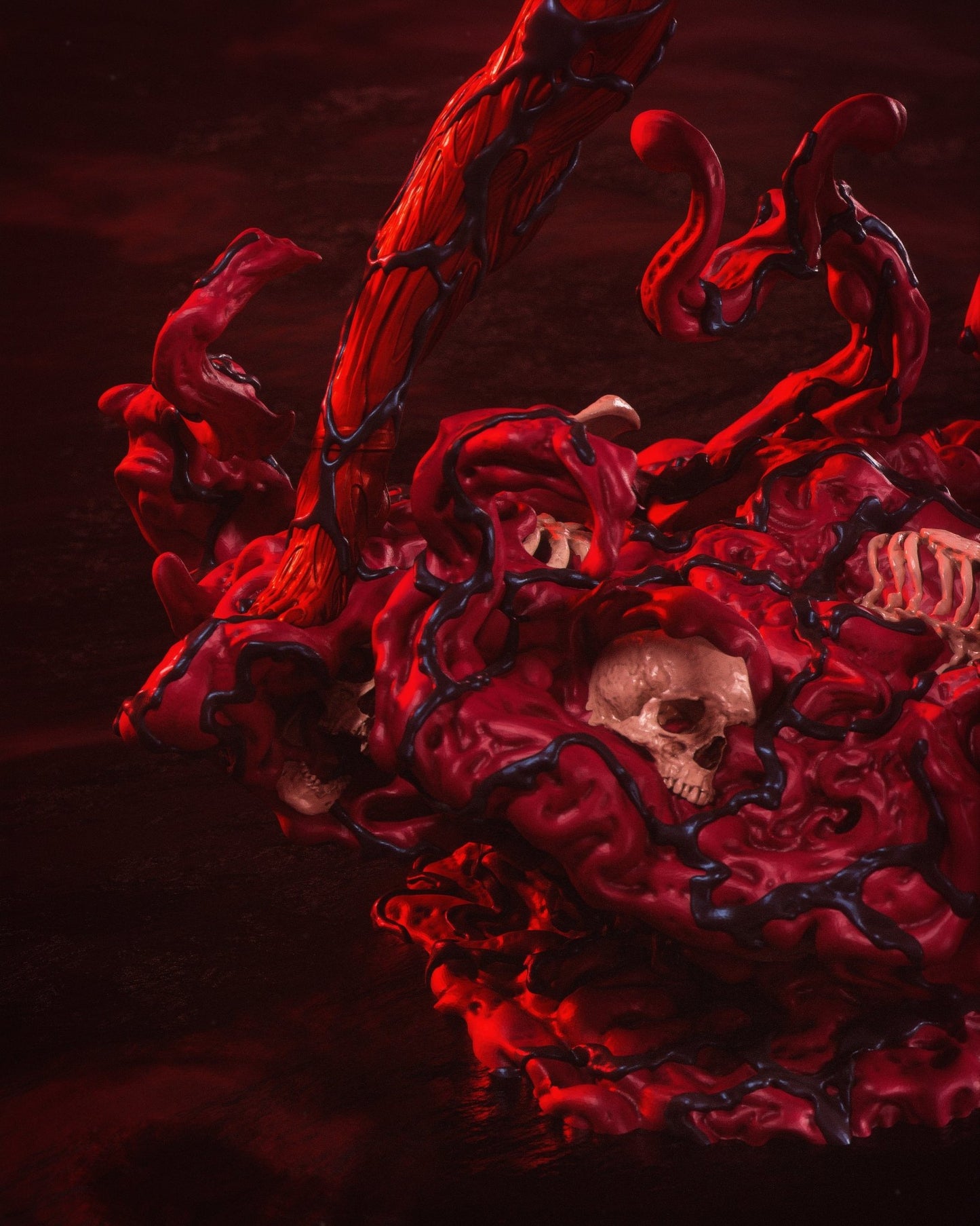 Carnage Mary Jane - CA 3D Studios - Dark Forge Arts