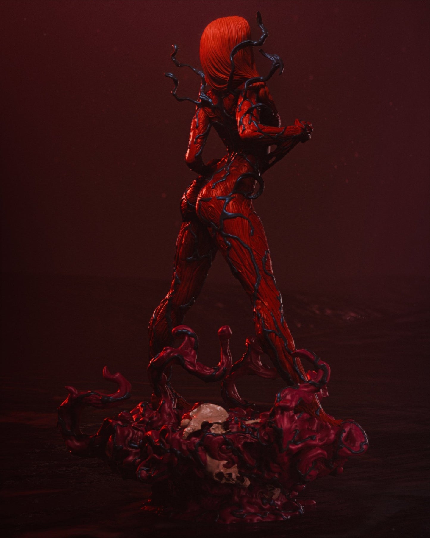 Carnage Mary Jane - CA 3D Studios - Dark Forge Arts