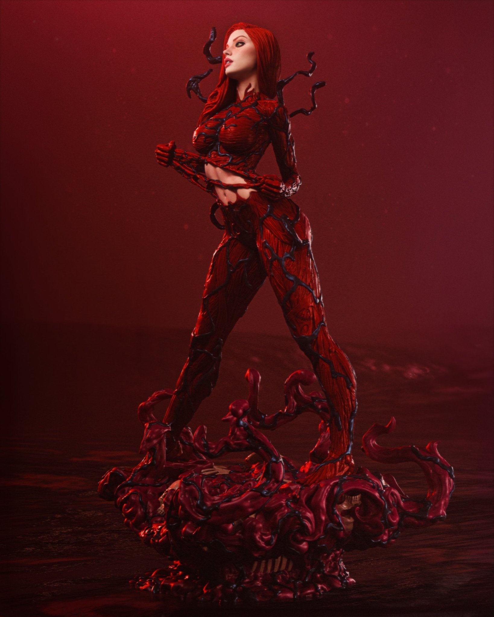 Carnage Mary Jane - CA 3D Studios - Dark Forge Arts