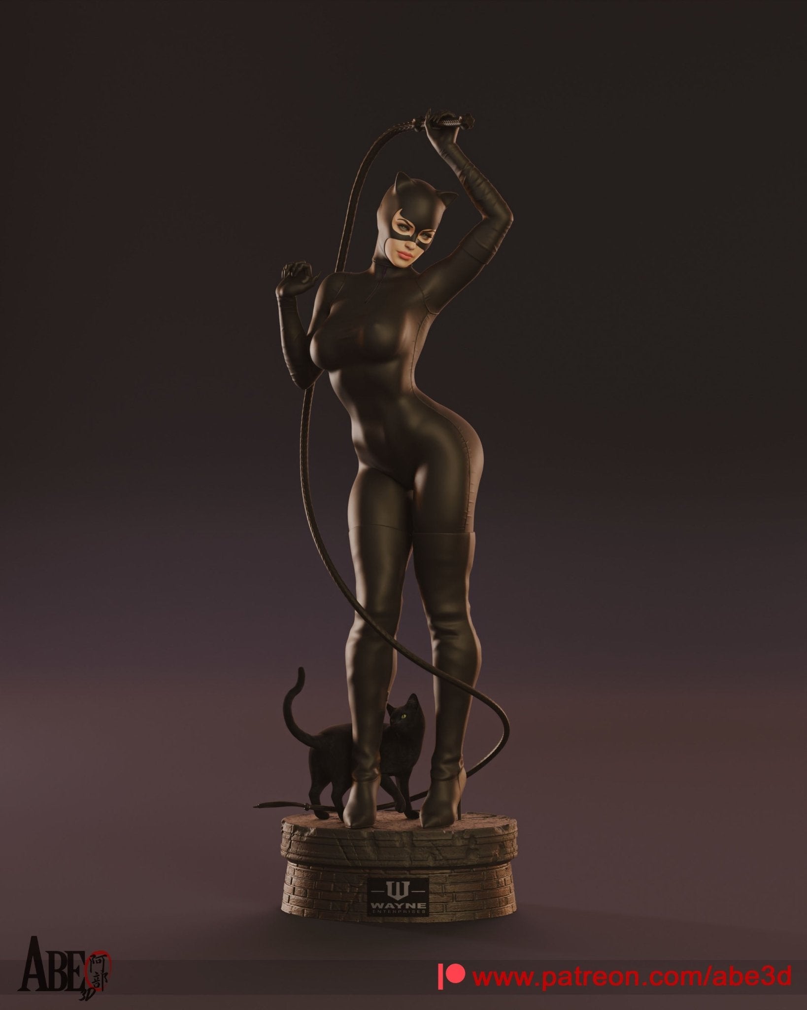 Catwoman - Abe3D - Dark Forge Arts