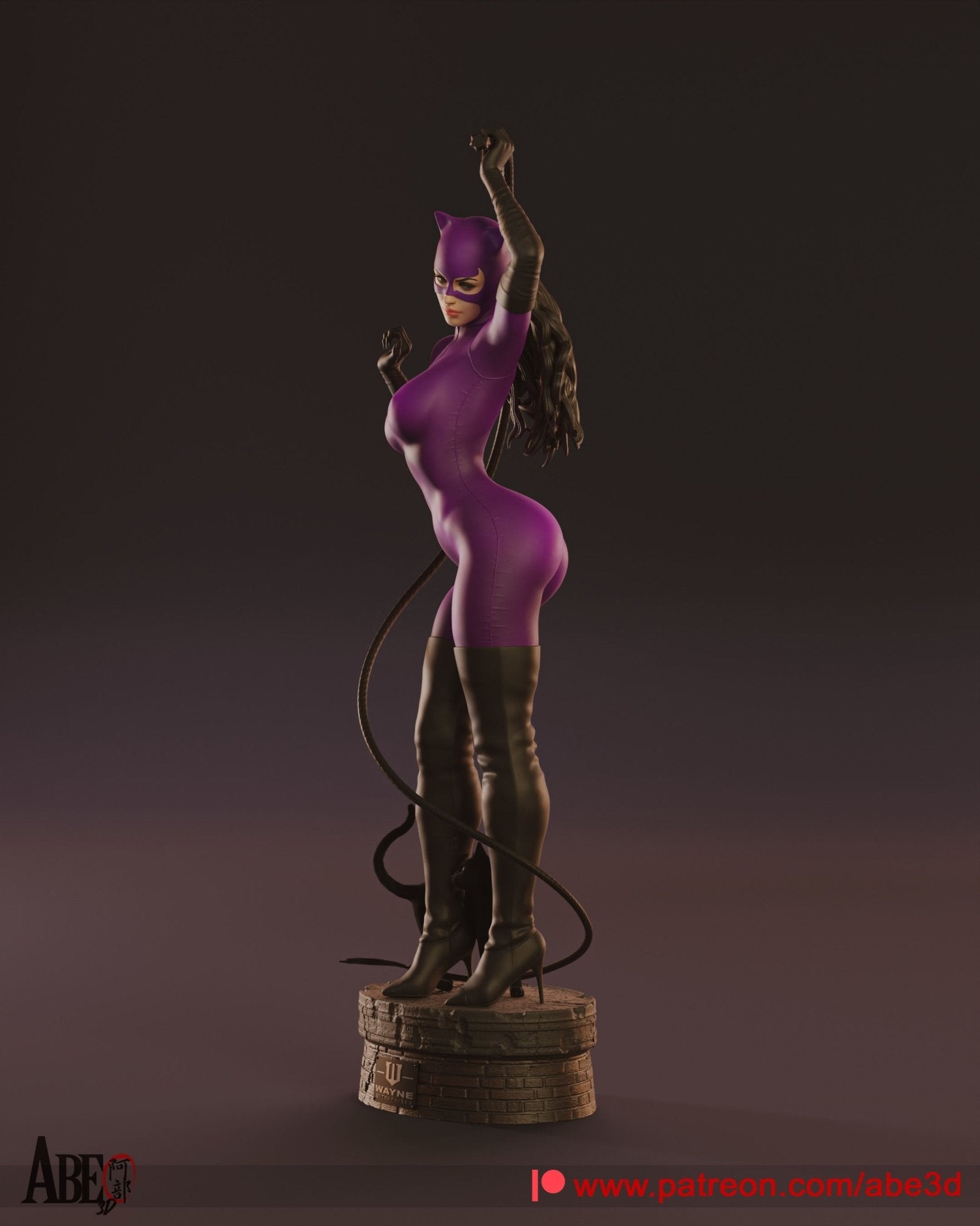 Catwoman - Abe3D - Dark Forge Arts