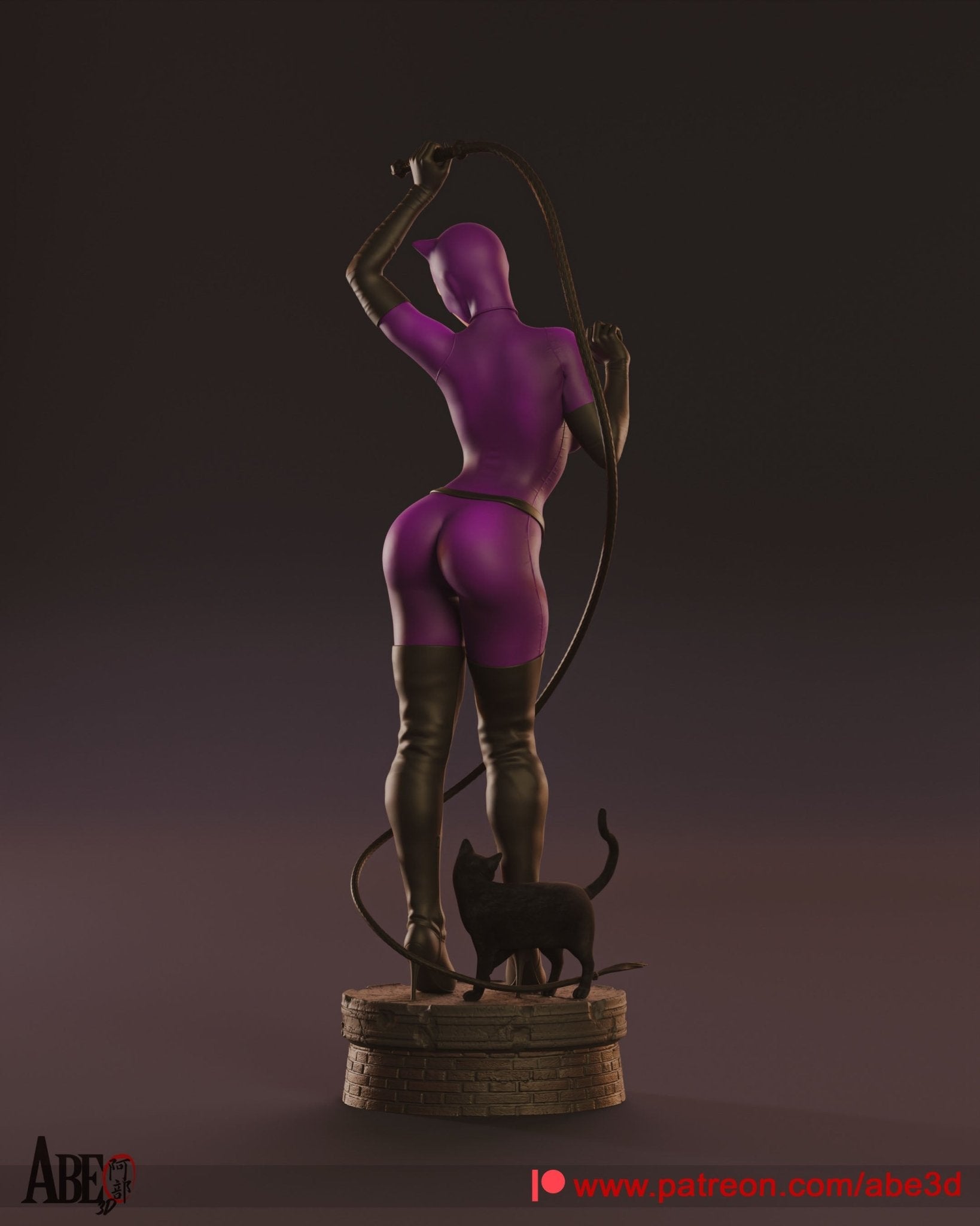 Catwoman - Abe3D - Dark Forge Arts