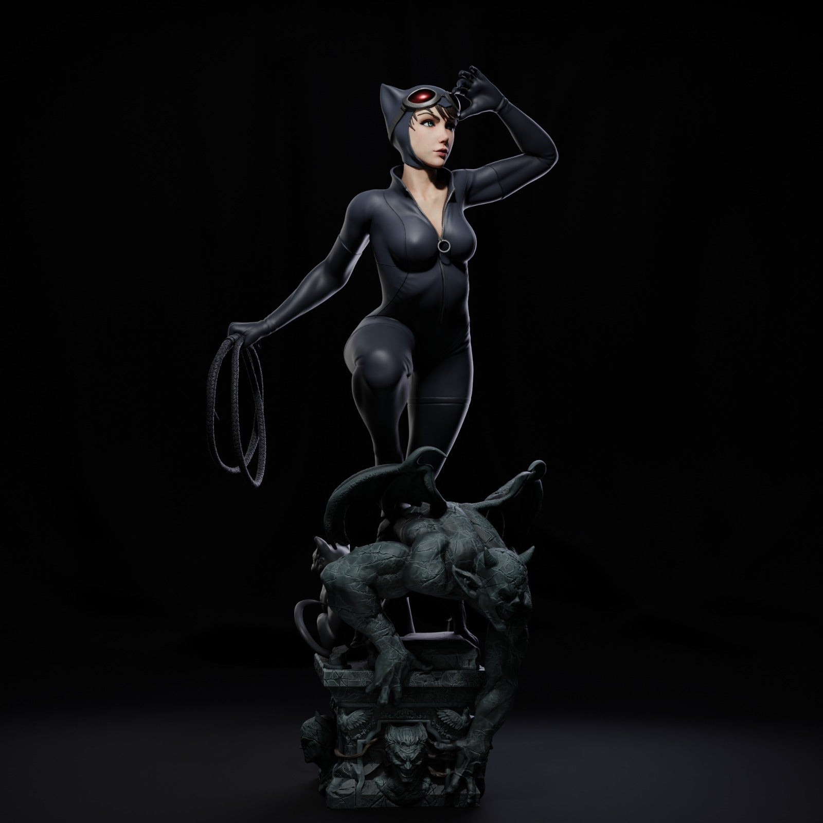 Catwoman - CA 3D Studios - Dark Forge Arts