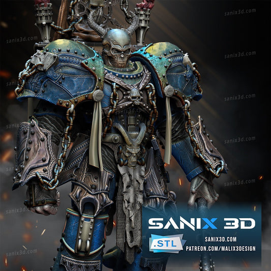 Chaos Colonel - Sanix3D - Dark Forge Arts