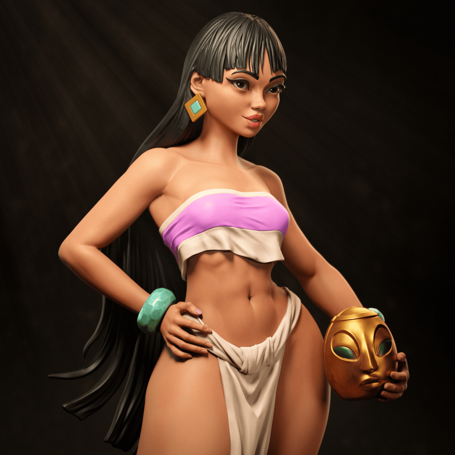 Chel - CA 3D Studios - Dark Forge Arts