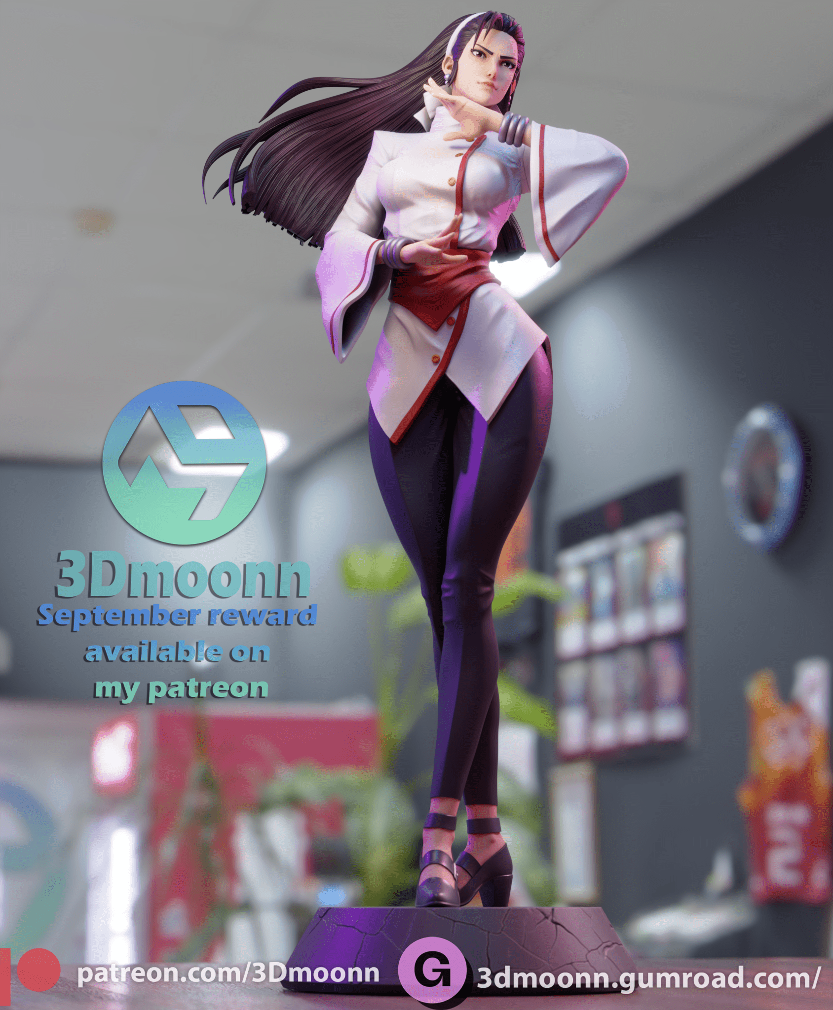 Chizuru - 3DMoonn - Dark Forge Arts