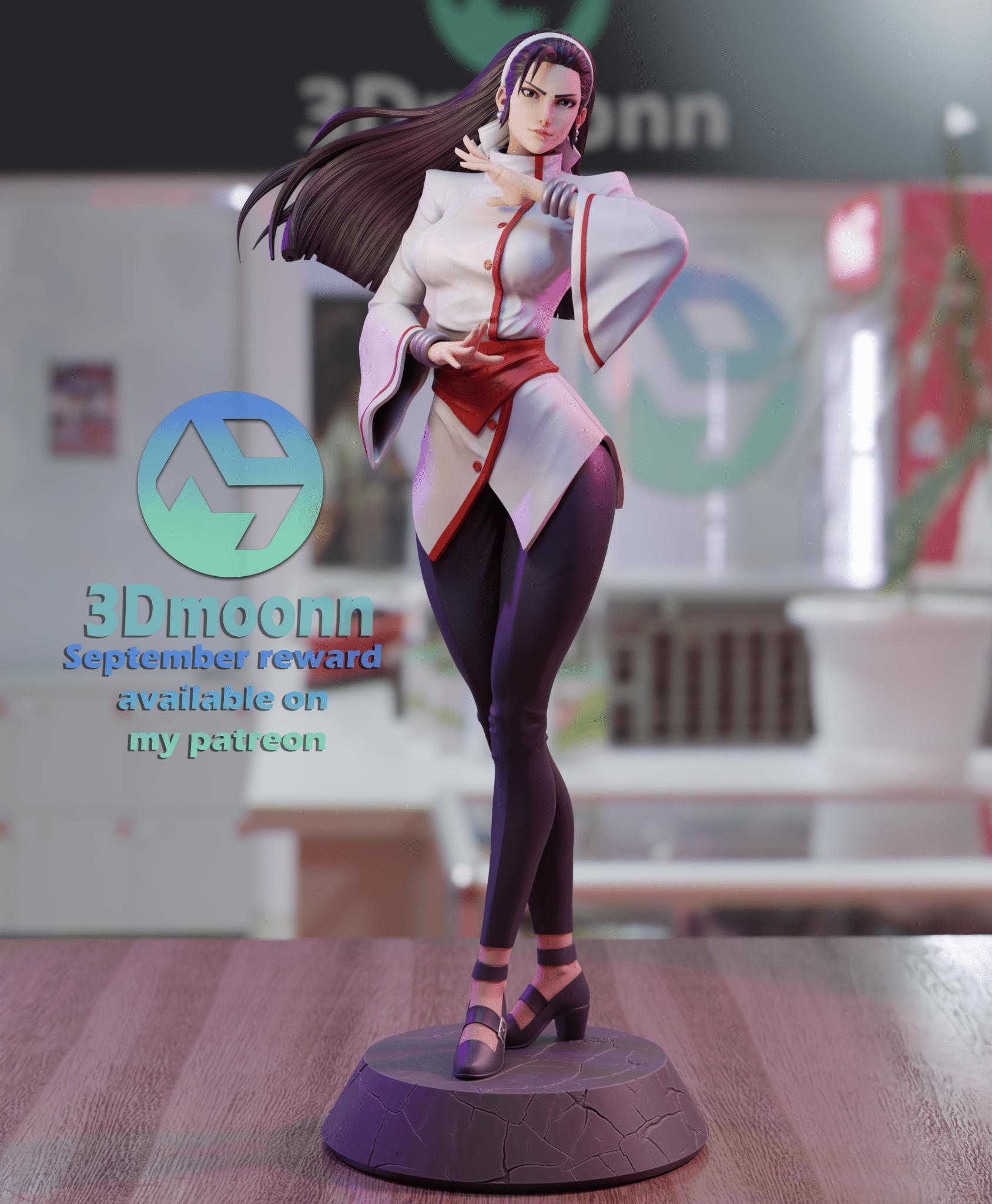 Chizuru - 3DMoonn - Dark Forge Arts