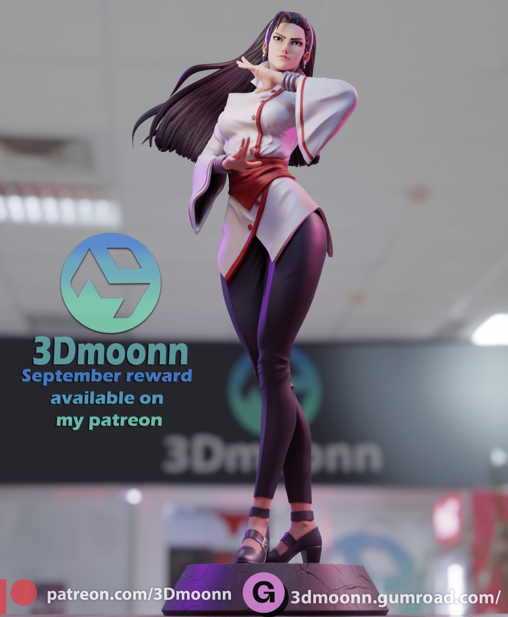 Chizuru - 3DMoonn - Dark Forge Arts