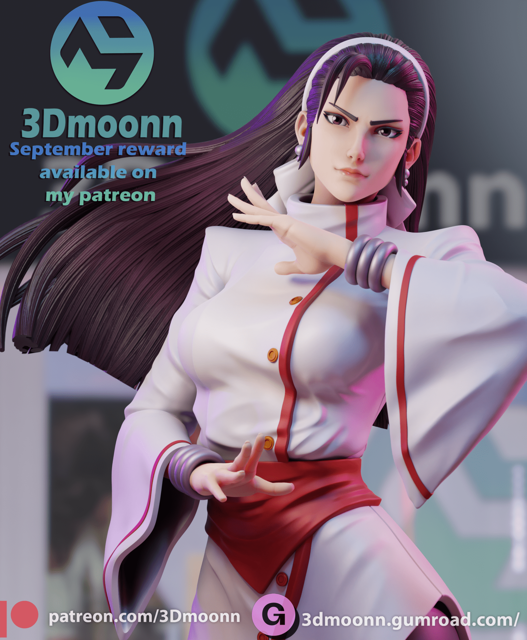 Chizuru - 3DMoonn - Dark Forge Arts