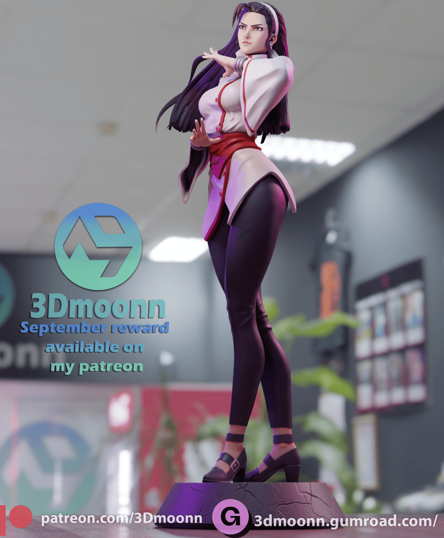 Chizuru - 3DMoonn - Dark Forge Arts