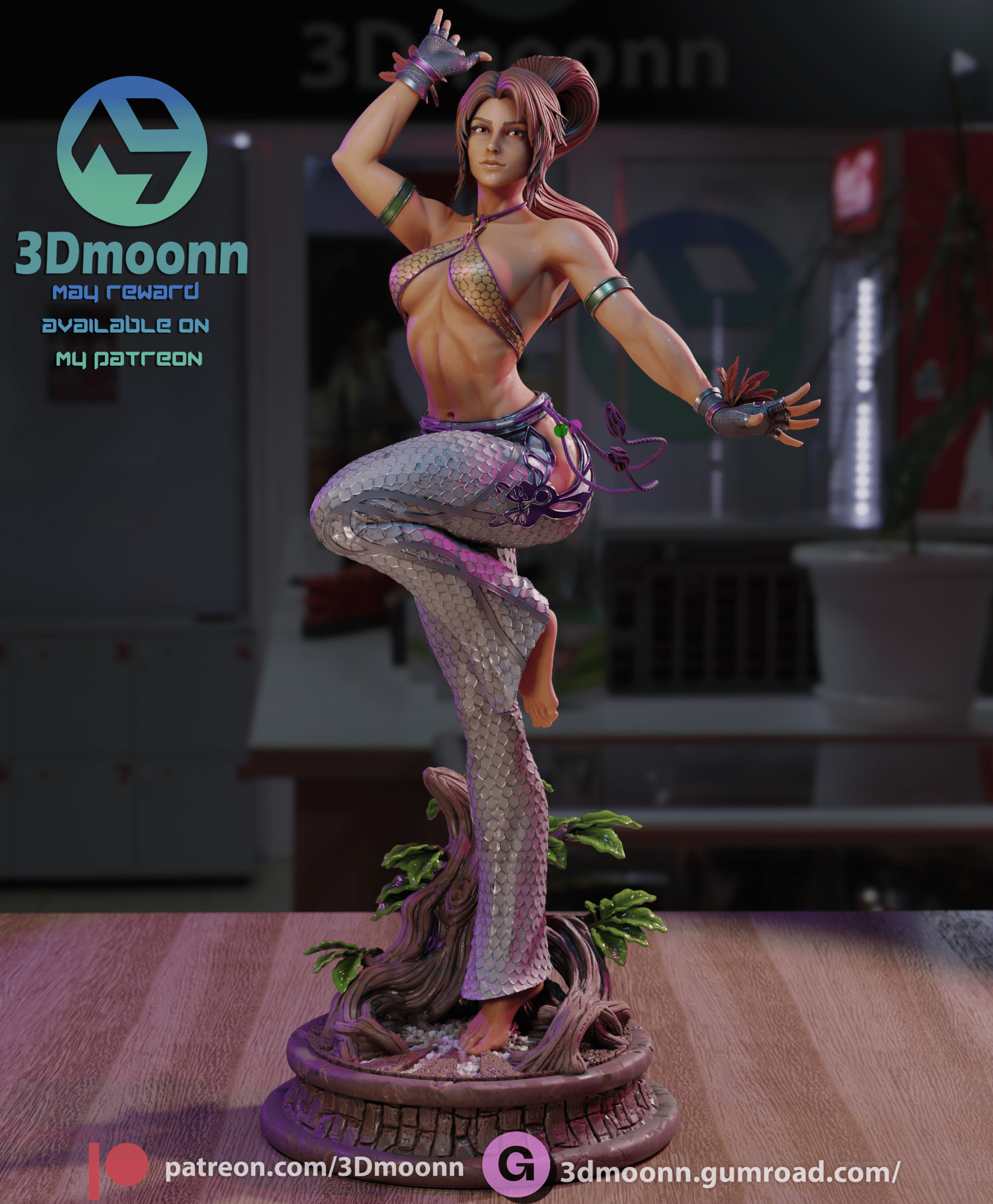 Christie Monteiro - 3DMoonn - Dark Forge Arts