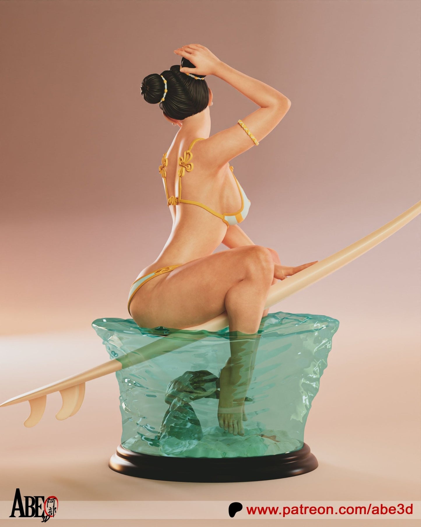 Chun - Li - Abe3D - Dark Forge Arts