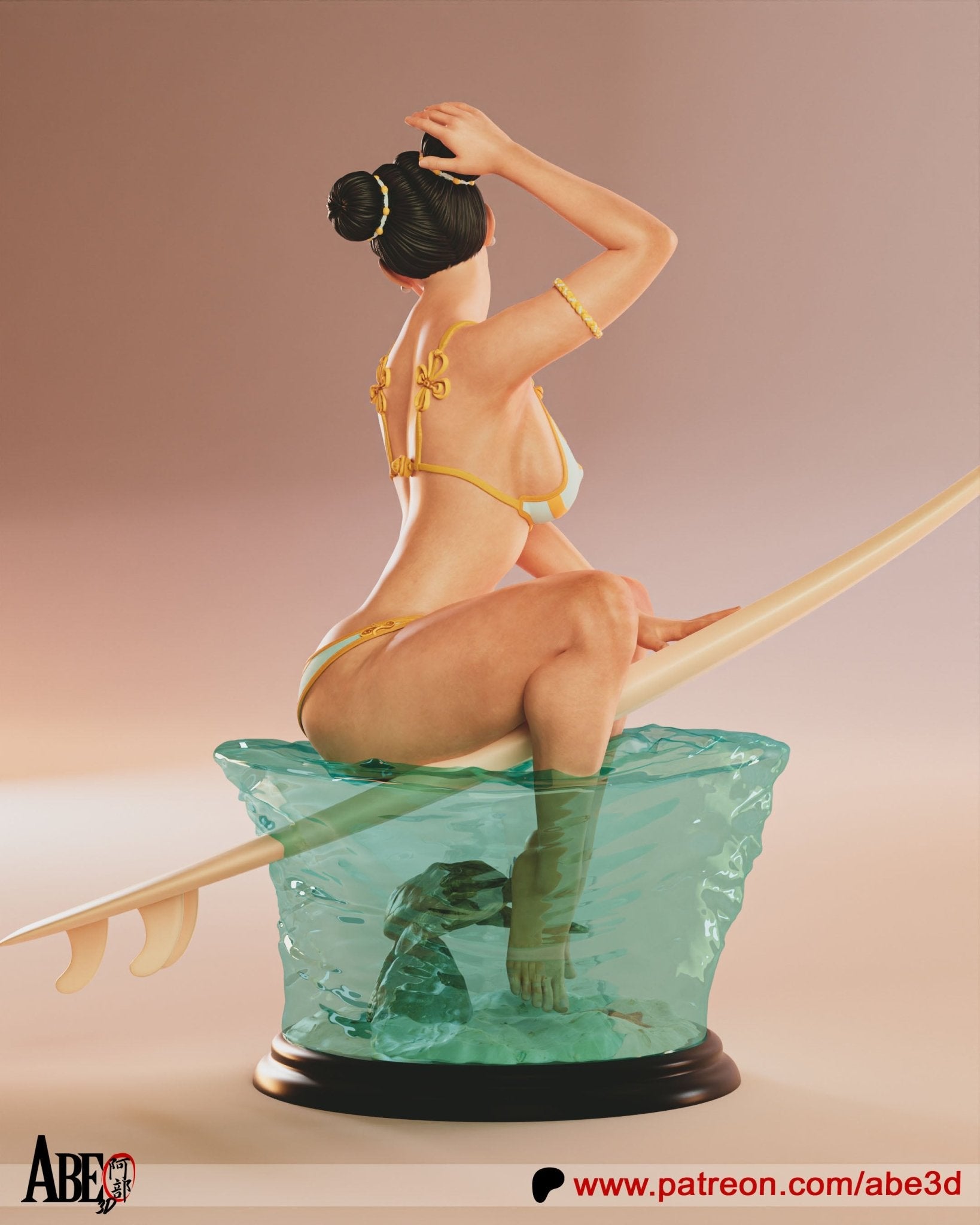 Chun - Li - Abe3D - Dark Forge Arts
