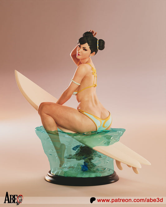 Chun - Li - Abe3D - Dark Forge Arts
