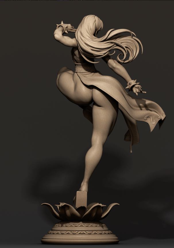 Chun - Li v1 - CA 3D Studios - Dark Forge Arts