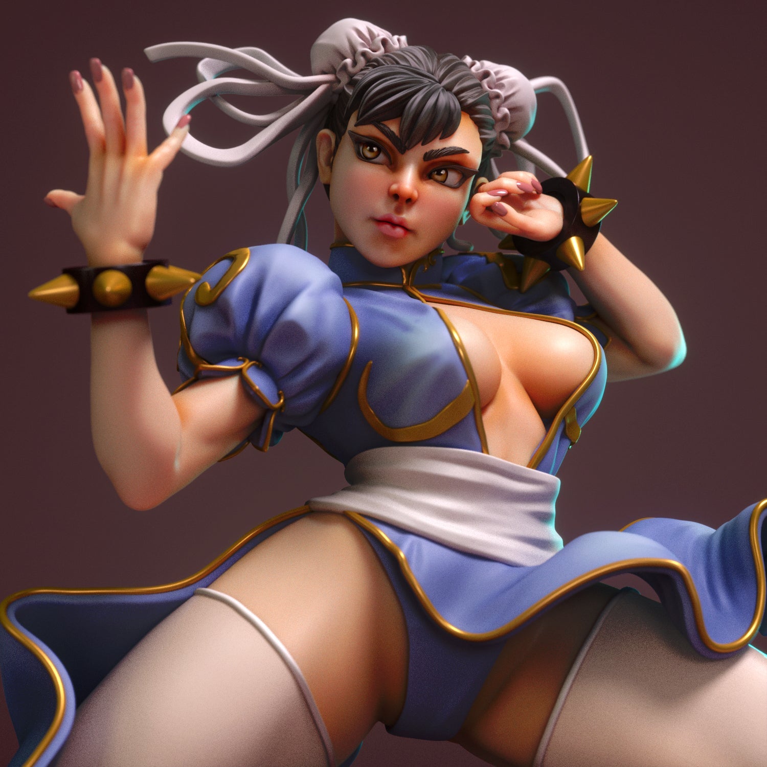 Chun Li V1 - Torrida Minis - Dark Forge Arts