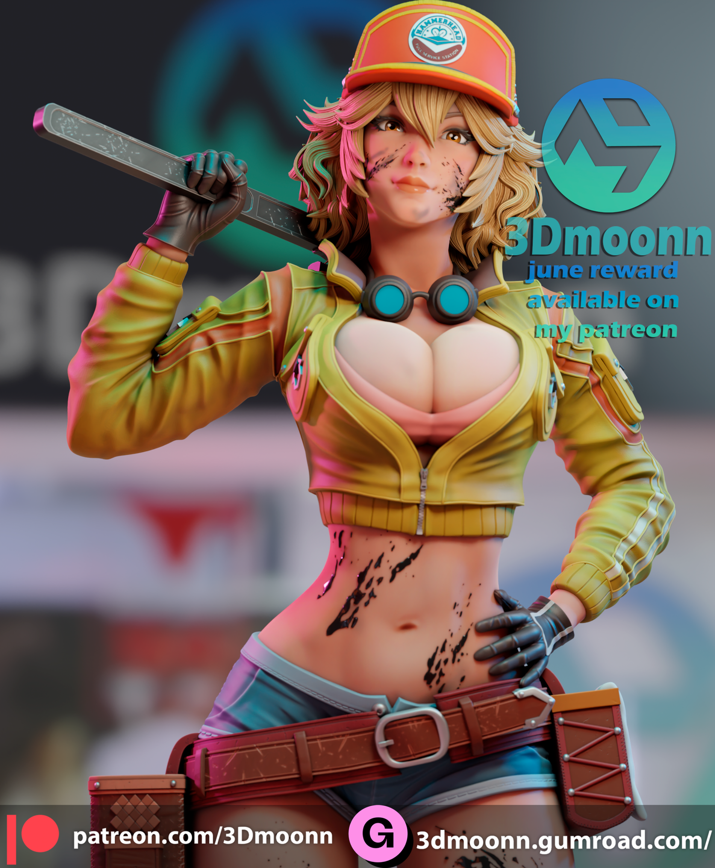 Cindy - 3DMoonn - Dark Forge Arts