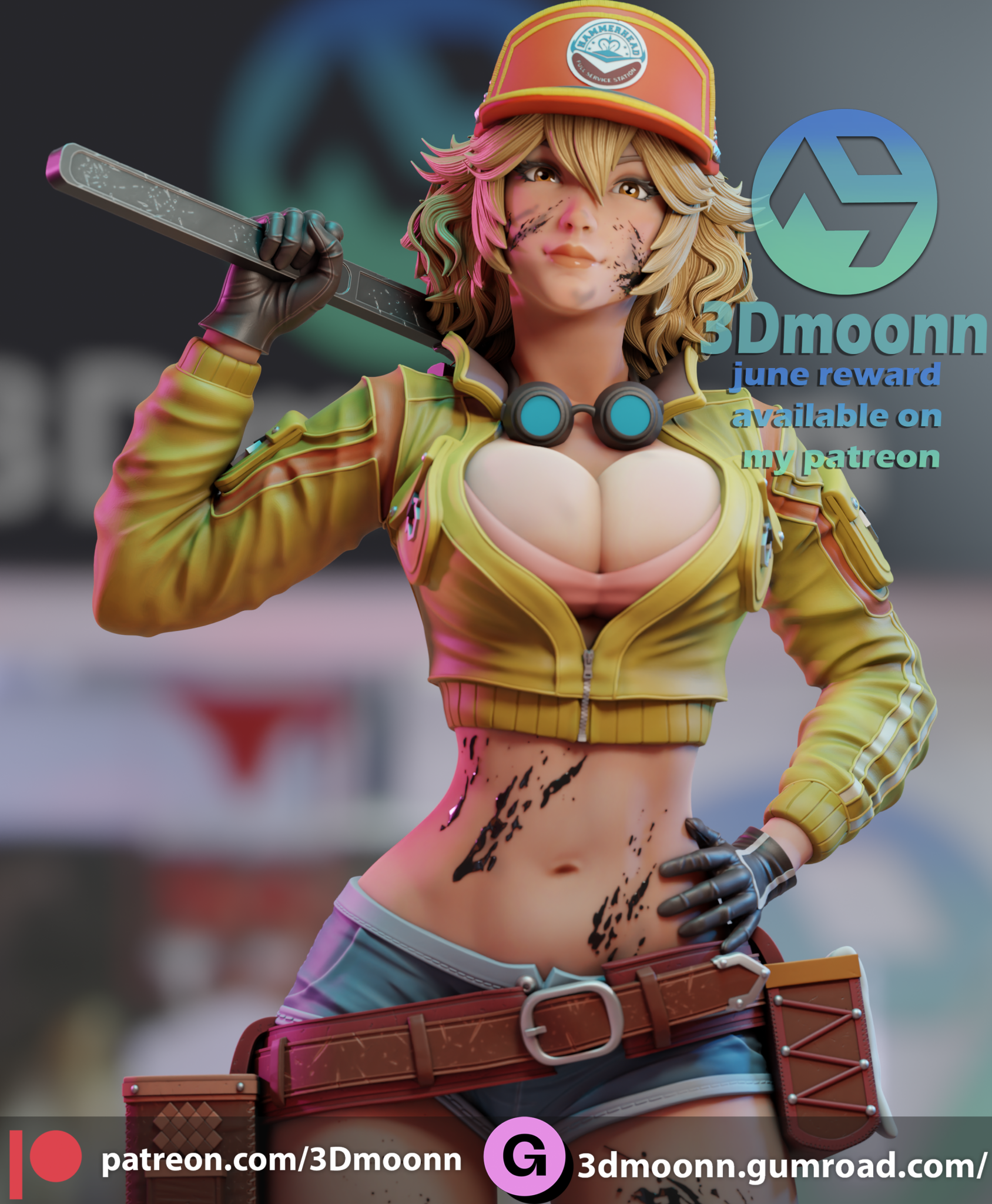 Cindy - 3DMoonn - Dark Forge Arts