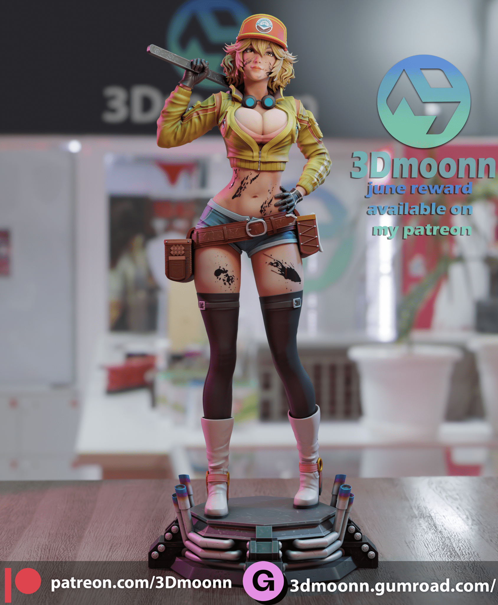 Cindy - 3DMoonn - Dark Forge Arts