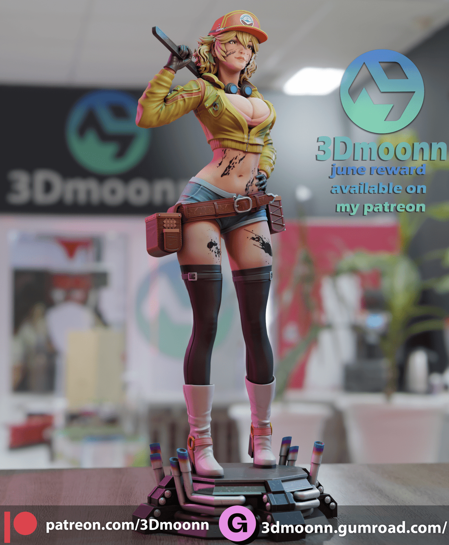 Cindy - 3DMoonn - Dark Forge Arts