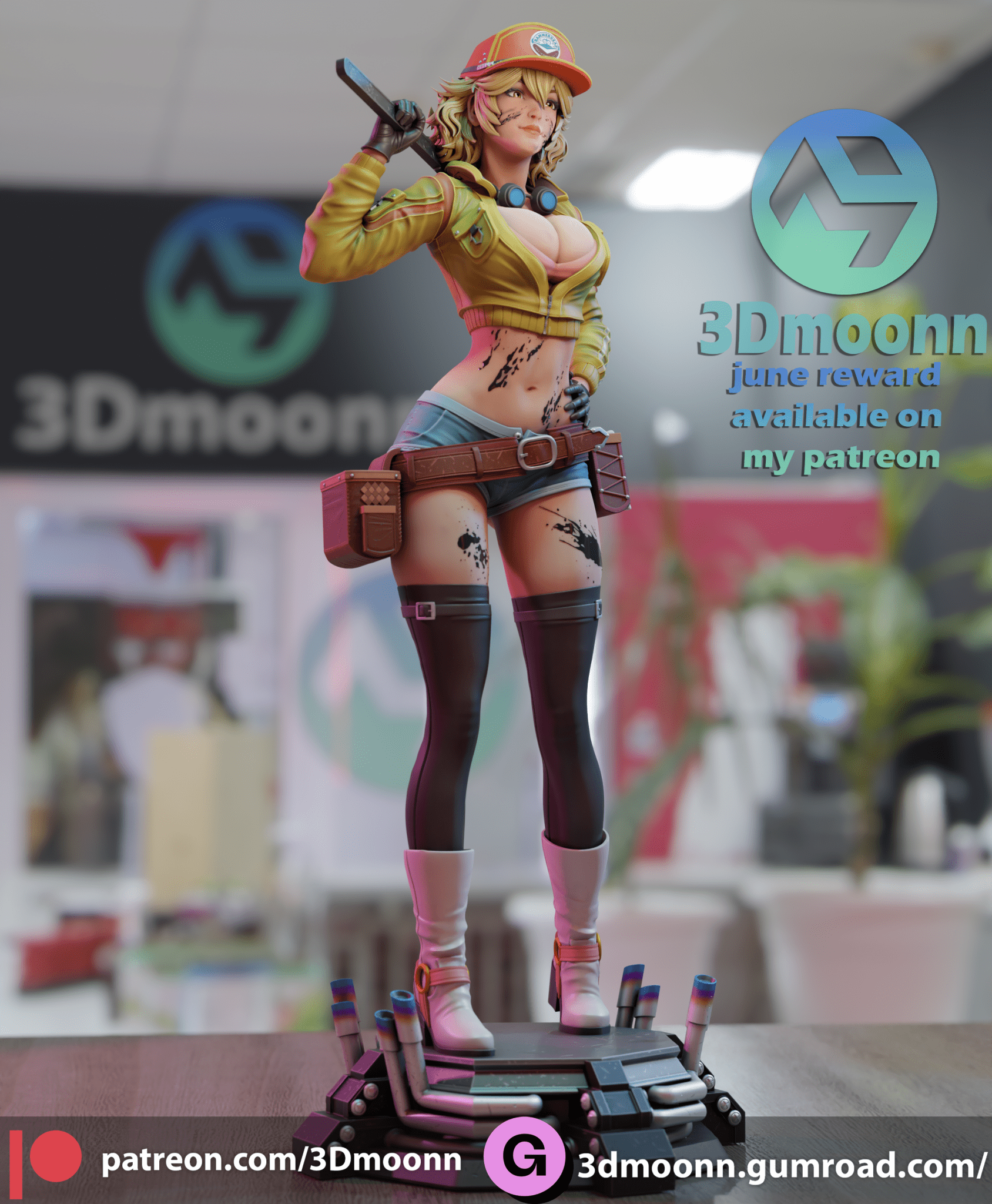 Cindy - 3DMoonn - Dark Forge Arts