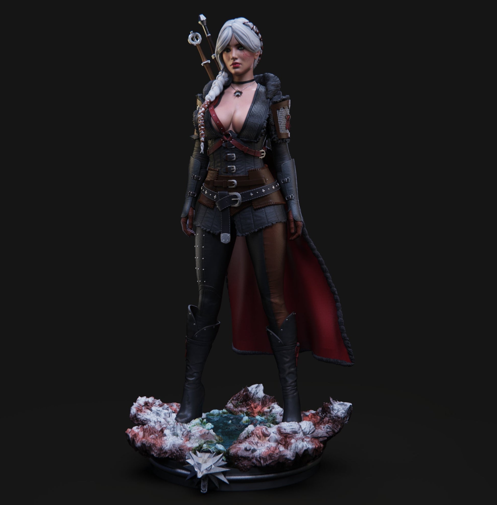 Ciri - Abe3D - Dark Forge Arts