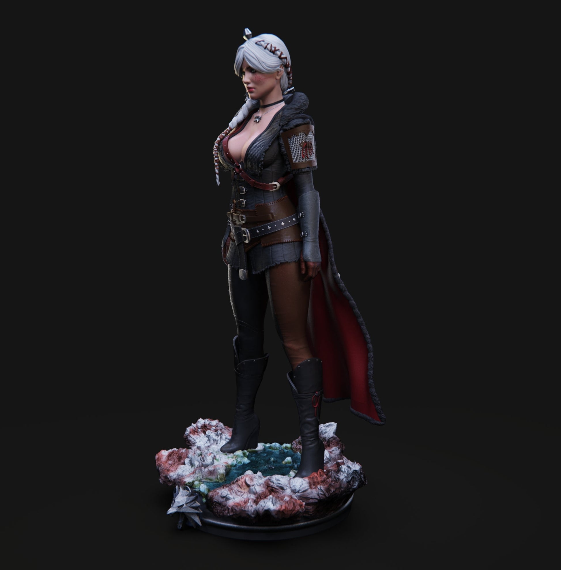Ciri - Abe3D - Dark Forge Arts