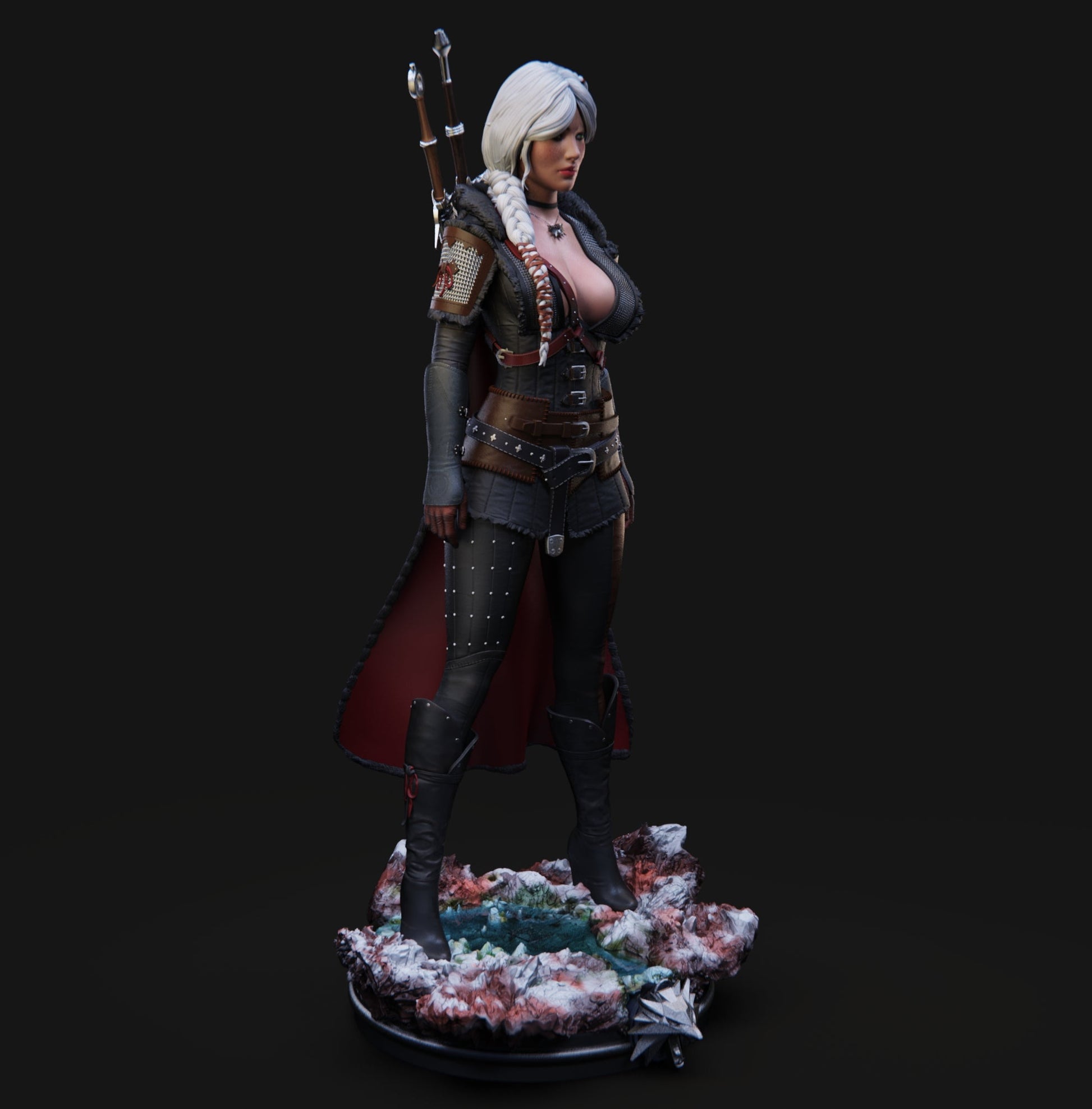 Ciri - Abe3D - Dark Forge Arts