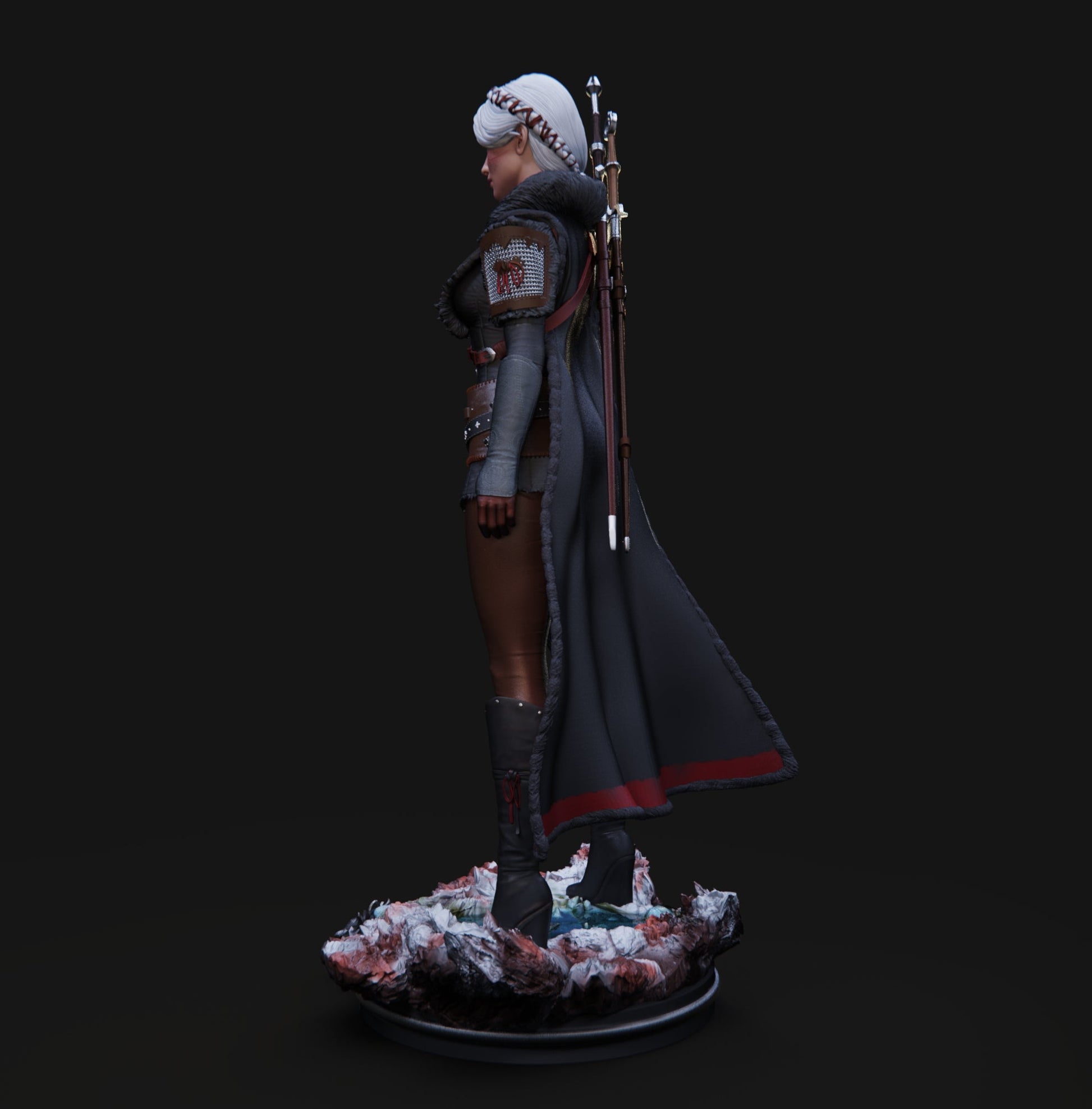 Ciri - Abe3D - Dark Forge Arts