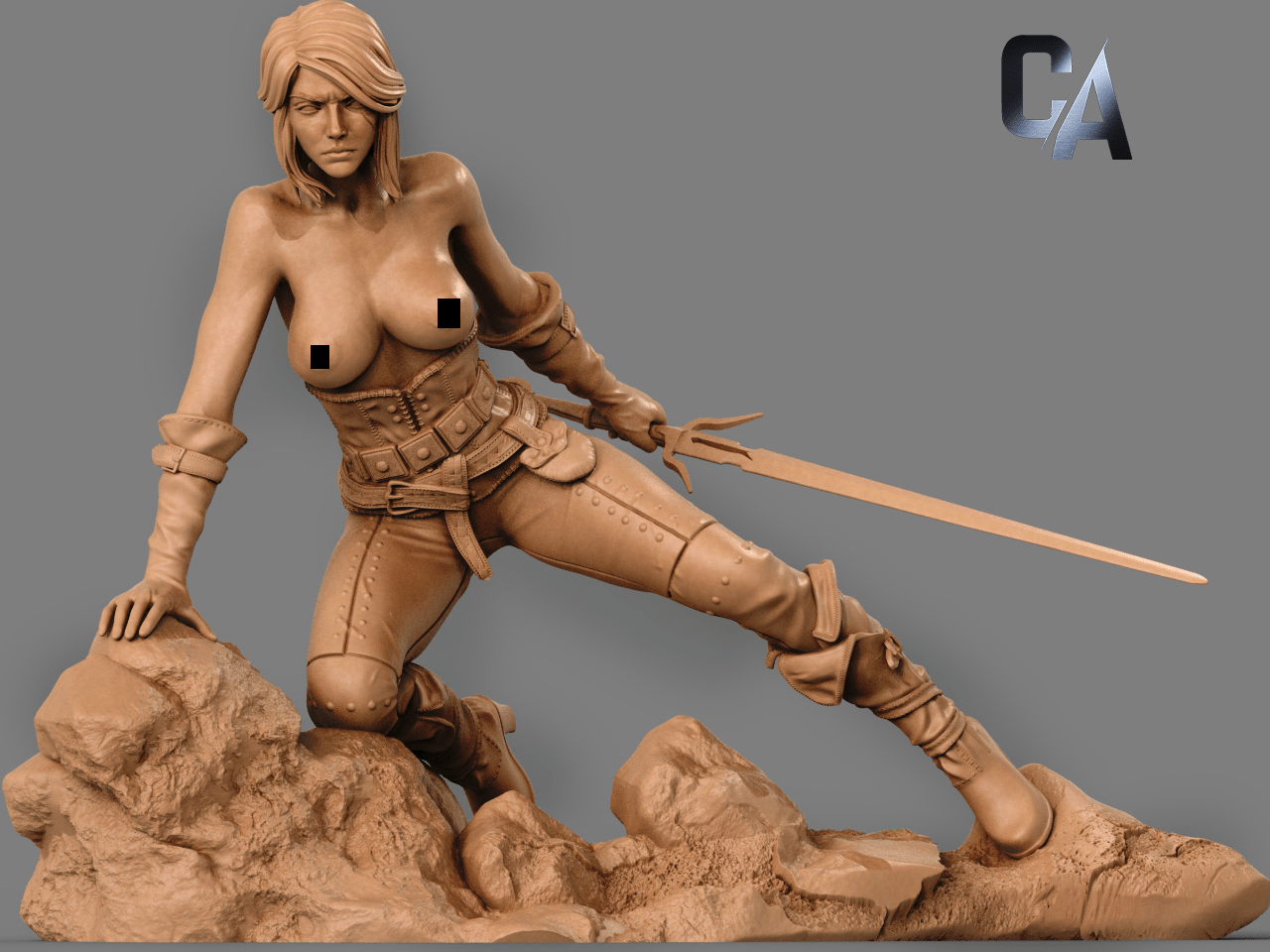 Ciri - CA 3D Studios - Dark Forge Arts