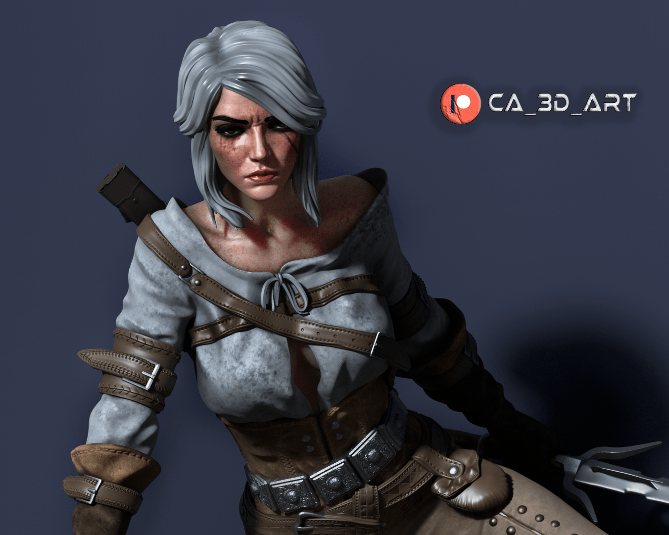 Ciri - CA 3D Studios - Dark Forge Arts
