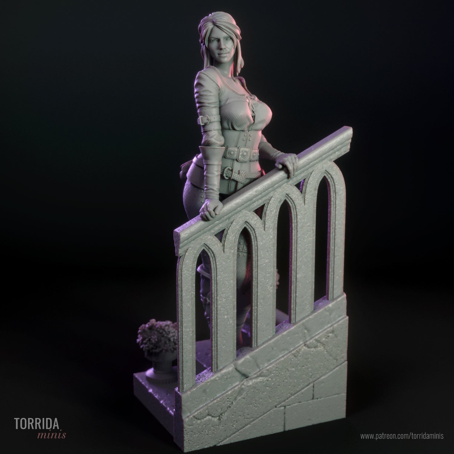 Ciri - Torrida Minis - Dark Forge Arts