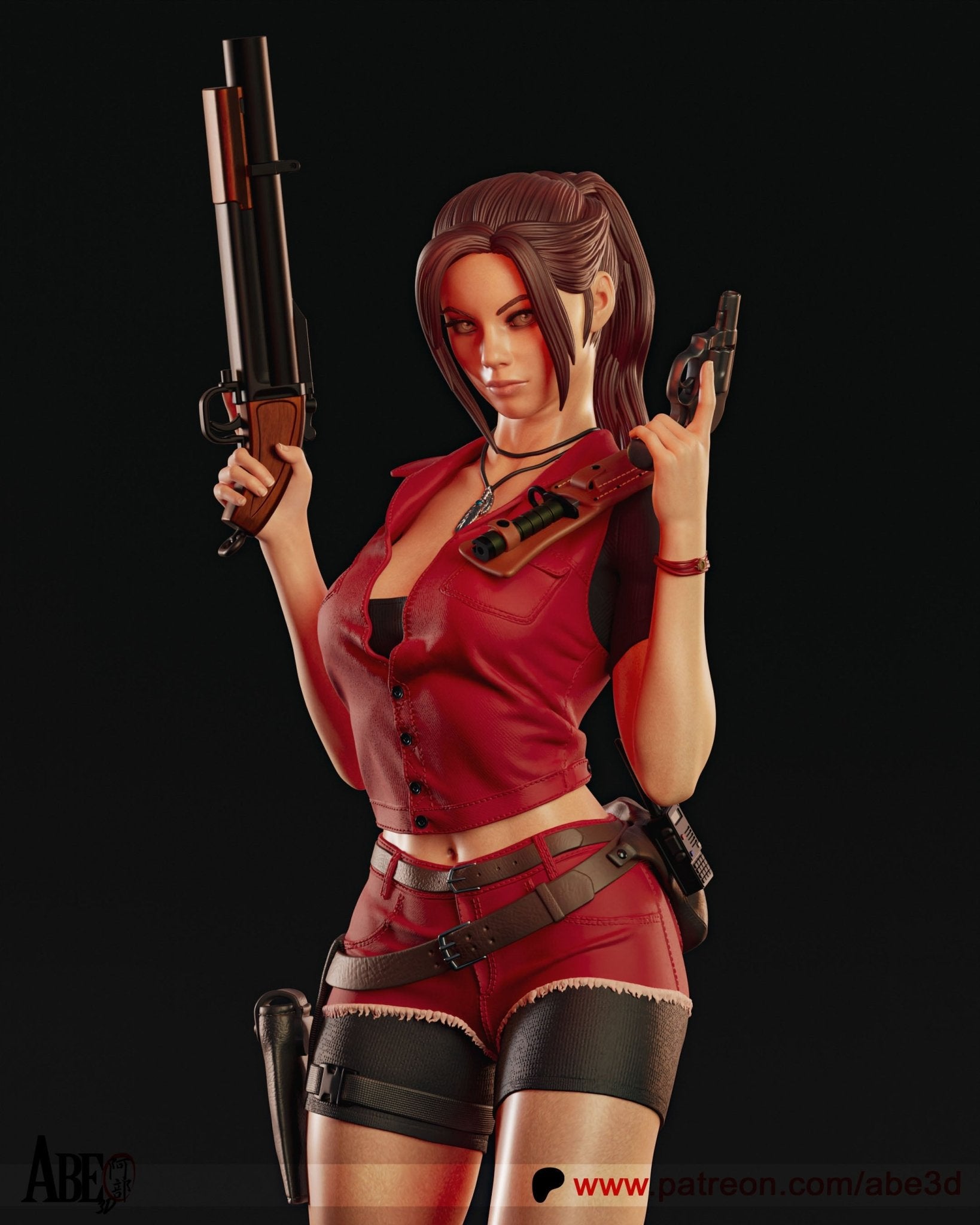 Claire Redfield - Abe3D - Dark Forge Arts