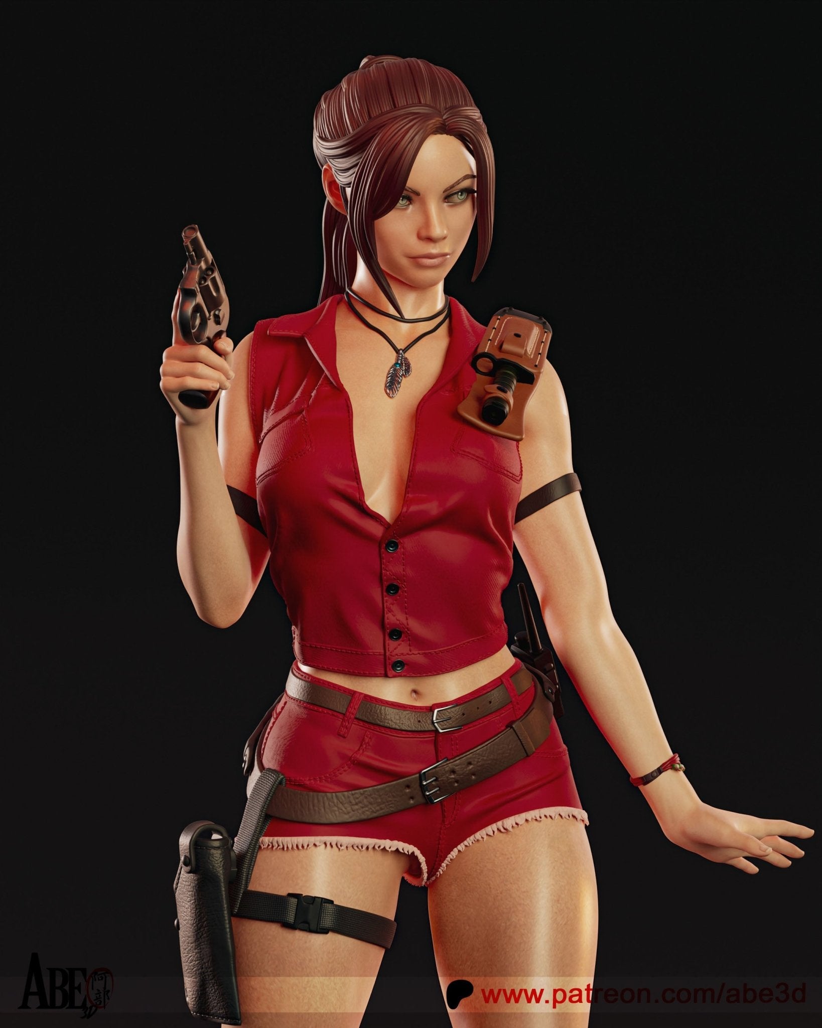 Claire Redfield - Abe3D - Dark Forge Arts