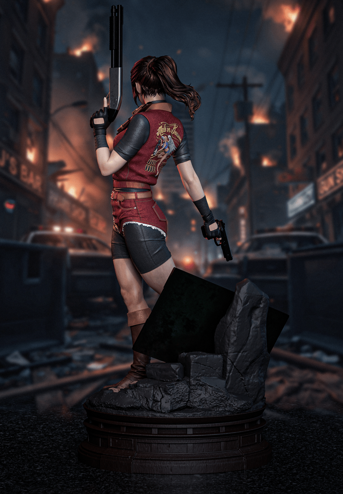 Claire Redfield - CA 3D Studios - Dark Forge Arts