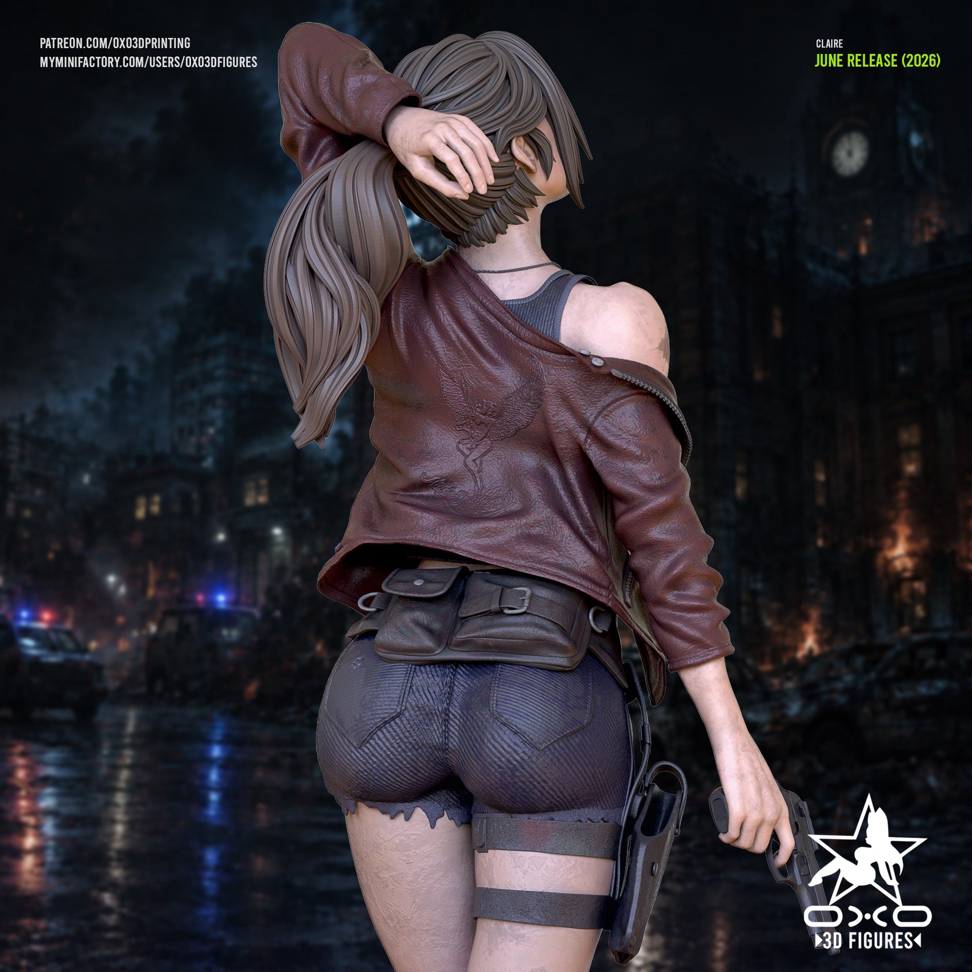 Claire Redfield - OXO3D - Dark Forge Arts