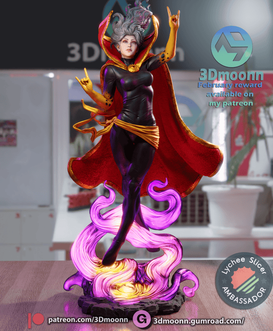Clea Strange - 3DMoonn - Dark Forge Arts
