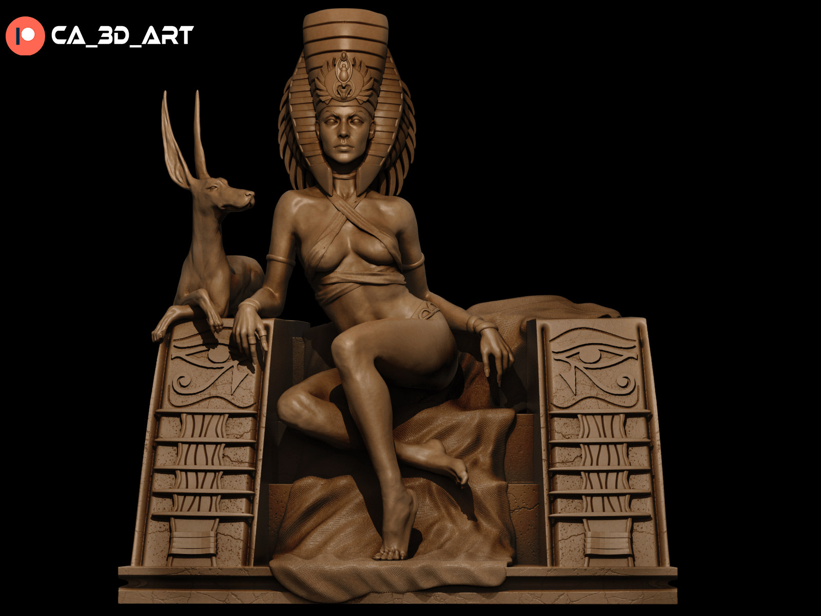 Cleopatra v1 - CA 3D Studios - Dark Forge Arts