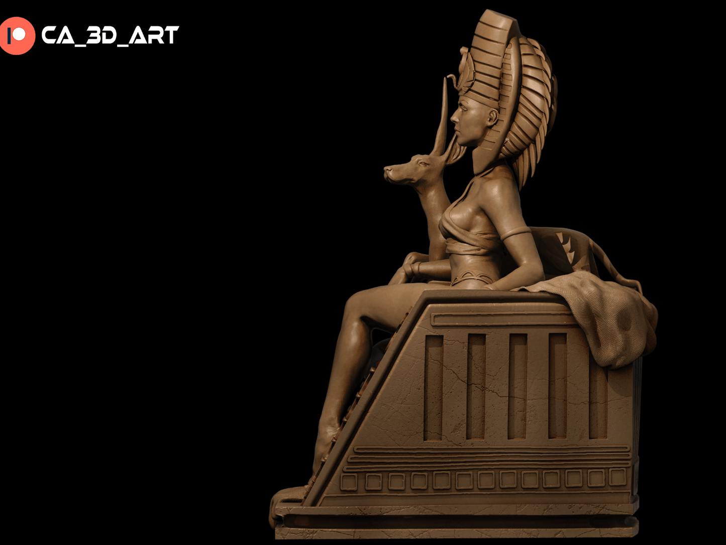 Cleopatra v1 - CA 3D Studios - Dark Forge Arts