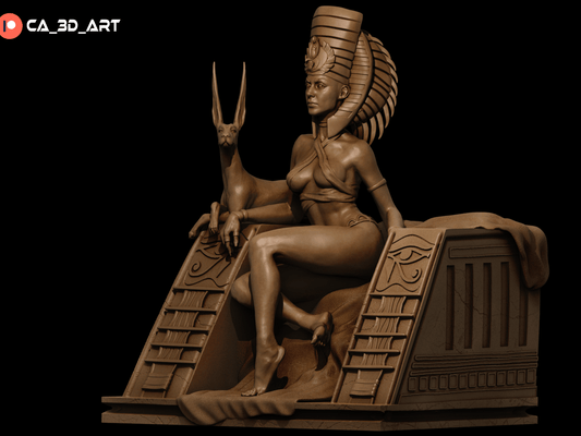 Cleopatra v1 - CA 3D Studios - Dark Forge Arts