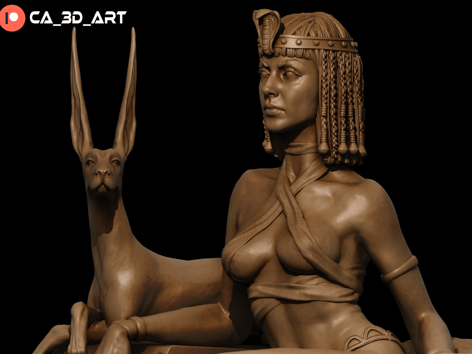 Cleopatra v1 - CA 3D Studios - Dark Forge Arts
