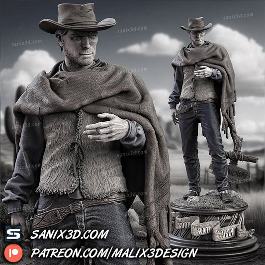 Clint Eastwood - Sanix3D - Dark Forge Arts